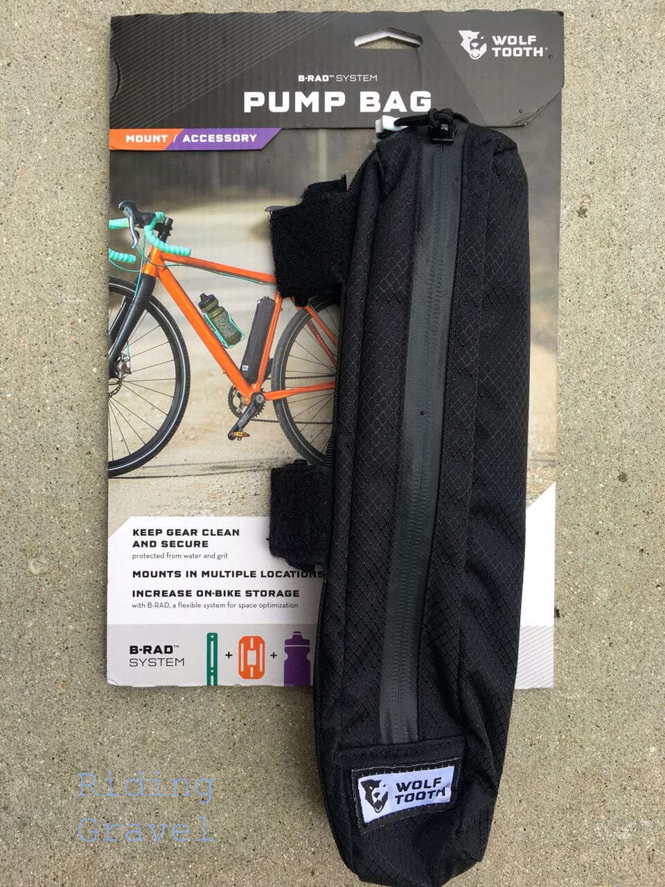 Wolf Tooth B-RAD Pump Bag: Quick Review - Riding Gravel