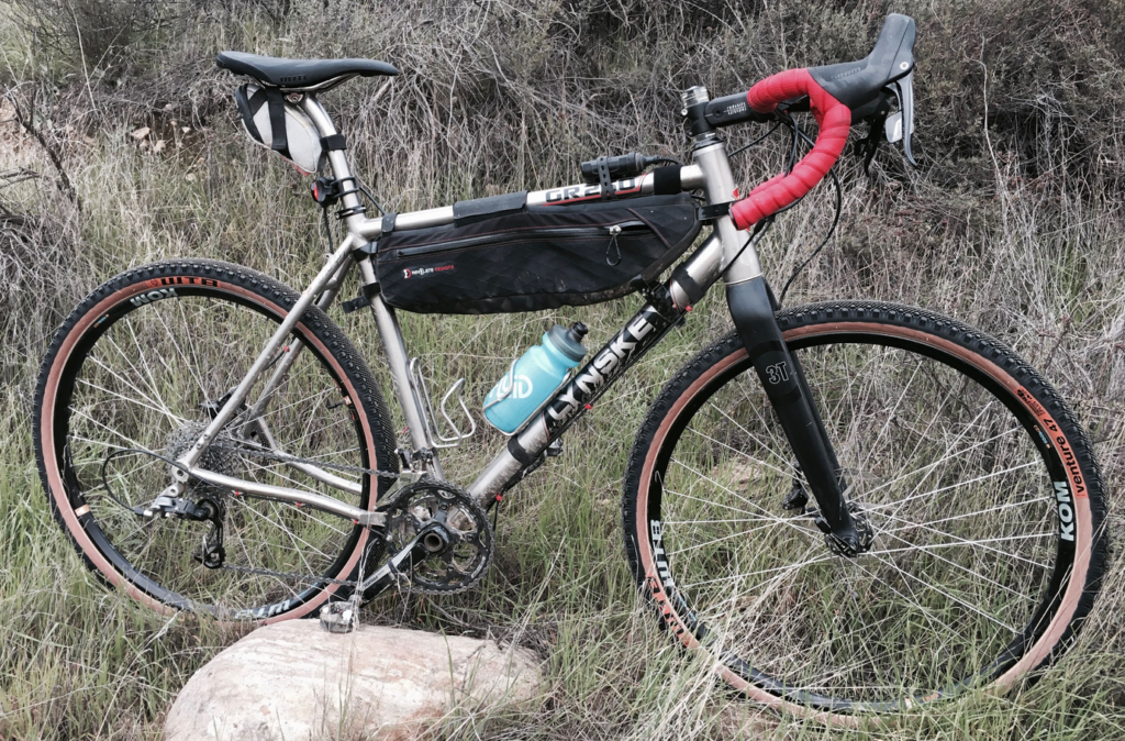 The Lynskey GR 250 set up with WTB Venture 650B X 47mm tires