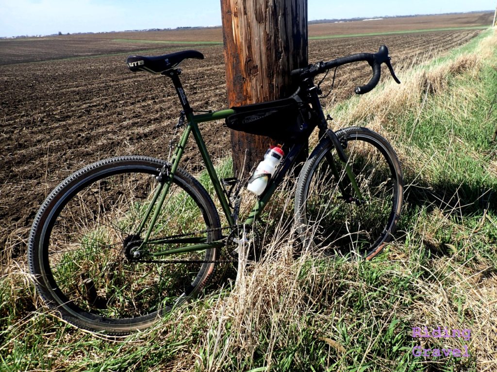 Rural scene with the State Bicycle Co. Warhawk.