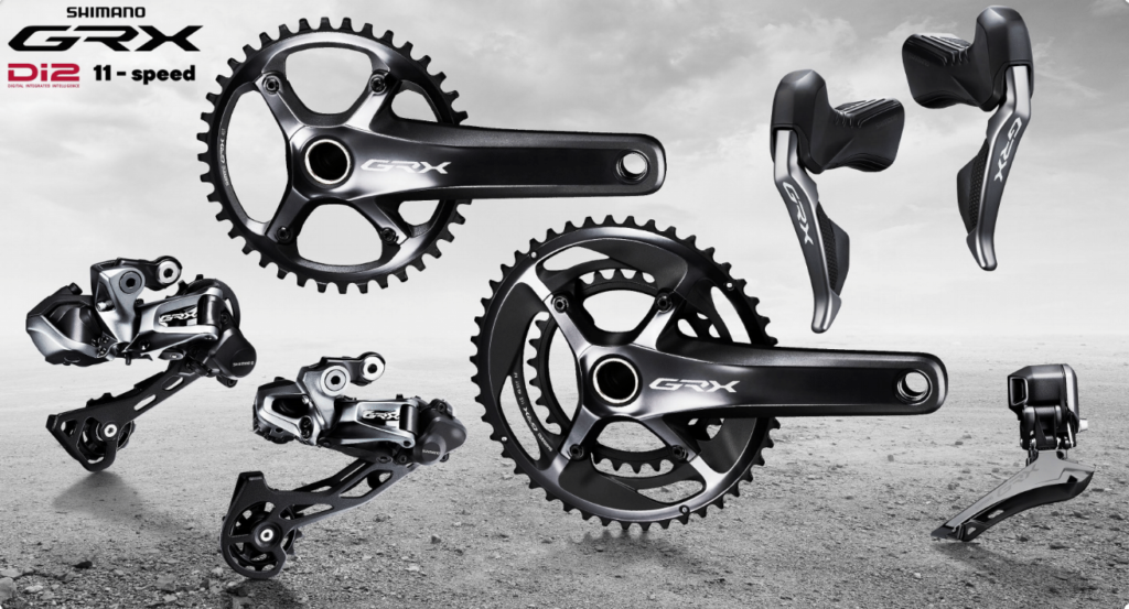 The all new GRX 800 Series Di2 Components