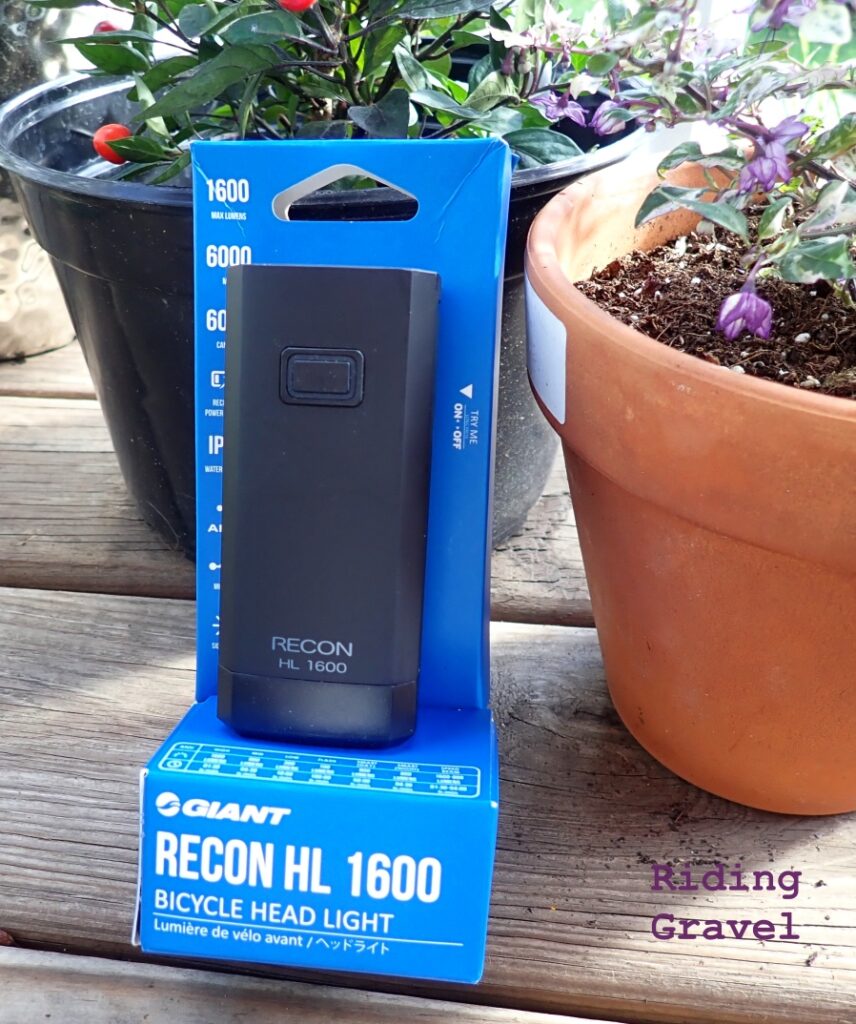 Giant Recon HL 1600 bicycle light