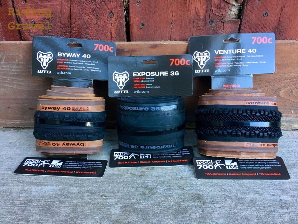 WTB Tires: Venture, Byway, and Exposure