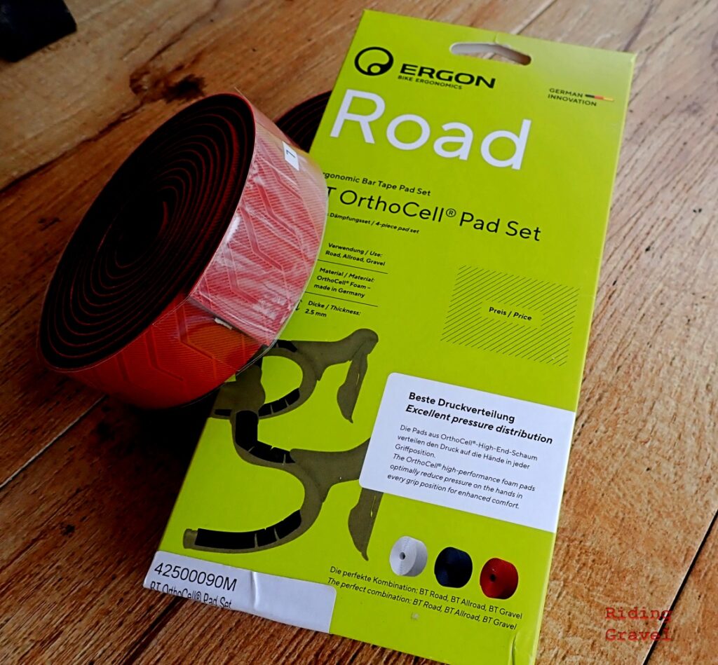 Ergon BT OrthoCell Handlebar Pads: Quick Review - Riding Gravel